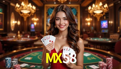 Página principal de MX58 Casino con juegos en vivo y tragamonedas para México
